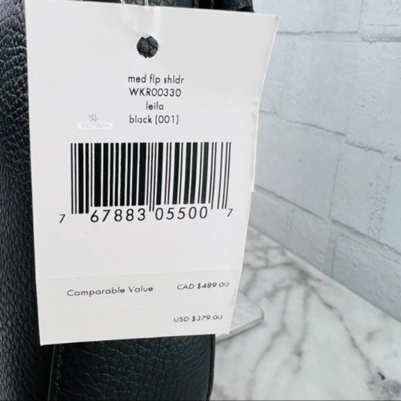 Kate Spade Leila Medium Flap Shoulder Bag Crossbody - Picture 9 of 9